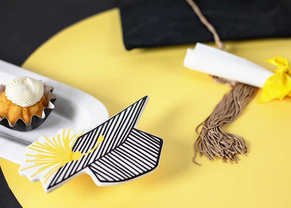 Striped Graduation Cap Mini Attachment - Coton Colors Company